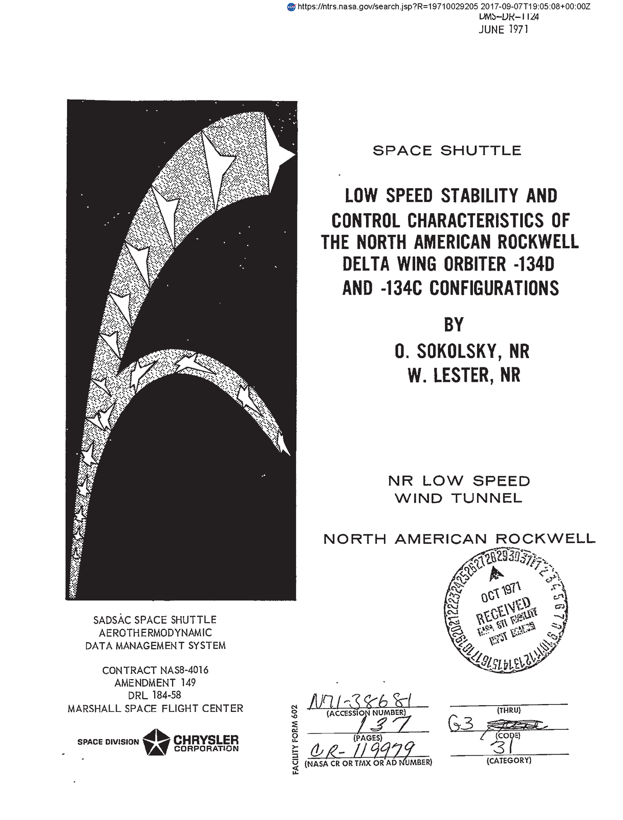 O. Sokolsky Paper on Space Shuttle Wind Tunnel Test.png